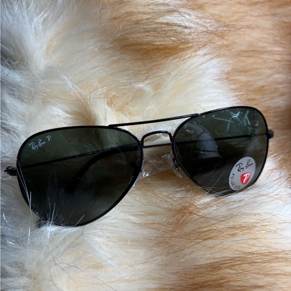 Ray Ban RB3025 Aviator Classic Sunglasses Black OS - Picture 2 of 11